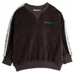 Sale Mini Rodini Sweat Piano Eponge Bio | Noir