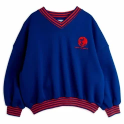 Enfant Mini Rodini Sweat Rayé Coton Bio |