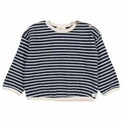 New Búho Sweat Rayures Soft | Bleu marine
