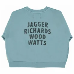Discount Piupiuchick Sweat Rock Stars Coton Bio | Bleu