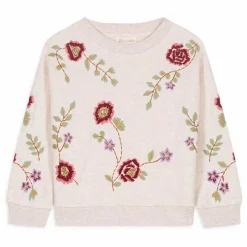 Louise Misha Sweat Rosalia Brodé | Ecru Outlet