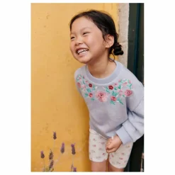 Louise Misha Sweat Rosalia Coton Bio | Bleu chiné Discount