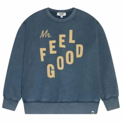 New Hundred Pieces Sweat Ryde Coton Bio | Bleu marine