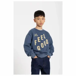 New Hundred Pieces Sweat Ryde Coton Bio | Bleu marine