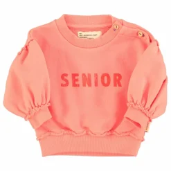 Piupiuchick Sweat Senior Coton Bio | Rose pêche Clearance