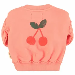 Piupiuchick Sweat Senior Coton Bio | Rose pêche Clearance
