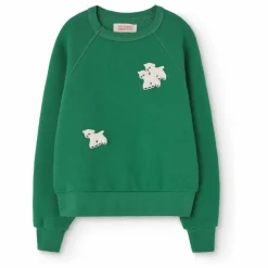 New The Animals Observatory Sweat Shark Mouton | Vert sapin