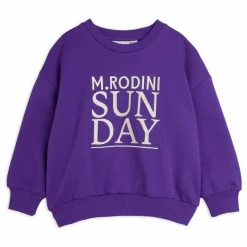 Hot Mini Rodini Sweat Sunday Coton Bio | Violet