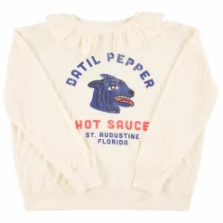 Femme Sisters Department Sweat Terese Datil Pepper Terry Coton Bio |