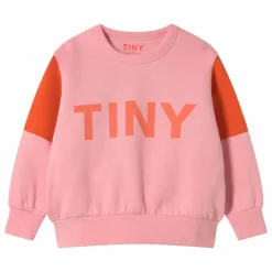 Enfant Tinycottons Sweats|Sweat Tiny Colorblock Coton Bio |