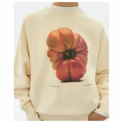 Outlet Thinking Mu Sweat Tomaquet Bonnie Coton Bio | Blanc