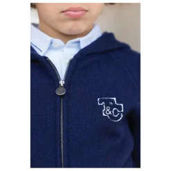 Enfant Tartine et Chocolat Sweat Torsades Laine |