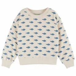 Outlet Emile et Ida Sweat Tortue Eponge | Ecru
