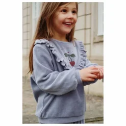 Clearance Konges Sløjd Sweat Wally Volants | Gris