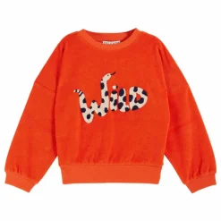 Emile et Ida Sweat Wild Eponge | Rouge Clearance