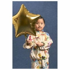 Enfant Maison Mangostan Sweat Zippé Carnival Coton Bio |