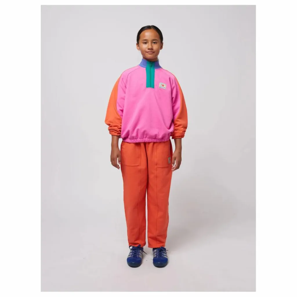 Enfant Bobo Choses Sweat Zippé Colorblock Coton Bio |