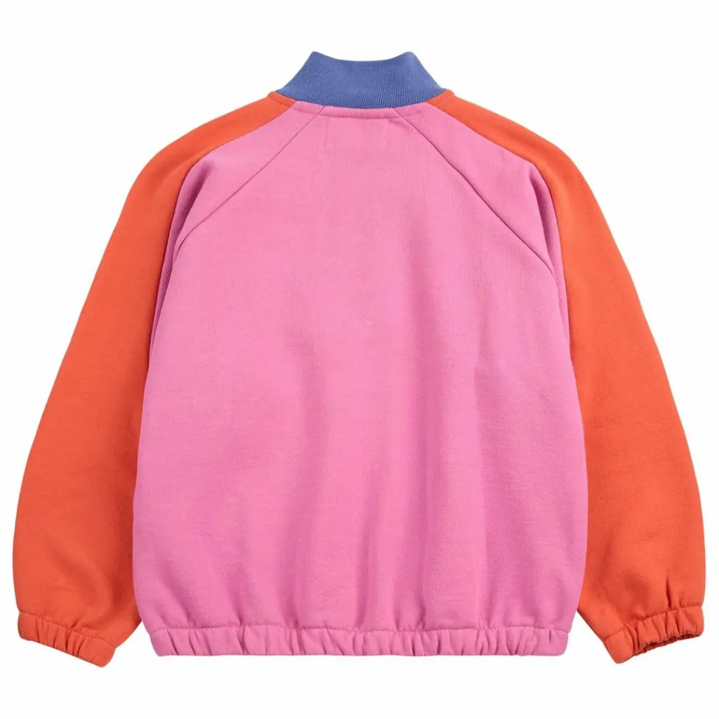 Enfant Bobo Choses Sweat Zippé Colorblock Coton Bio |