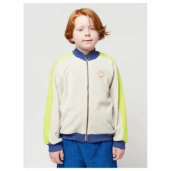 Enfant Bobo Choses Sweat Zippé Coton Bio Eponge Shadow |