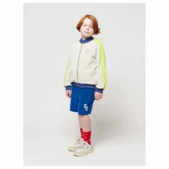 Enfant Bobo Choses Sweat Zippé Coton Bio Eponge Shadow |