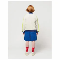 Enfant Bobo Choses Sweat Zippé Coton Bio Eponge Shadow |
