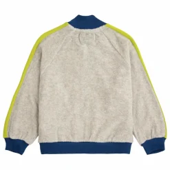 Enfant Bobo Choses Sweat Zippé Coton Bio Eponge Shadow |