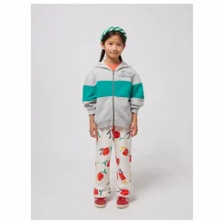 Bobo Choses Sweat Zippé Joy Coton Bio | Gris chiné