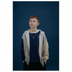 Enfant Repose AMS Sweat Zippé Tricolore Coton Bio |