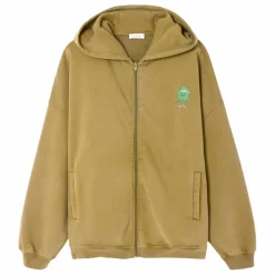 Homme American Vintage Sweat Zippé Zoky Coton Bio |