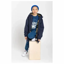 New Hundred Pieces Sweatshirt col rond | Bleu nuit