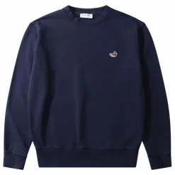 Edmmond Studios Sweatshirt Duck Patch | Bleu marine Hot