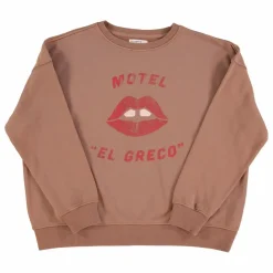 New Sisters Department Sweatshirt Julie Coton Bio | Terracotta