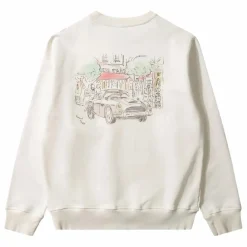 Edmmond Studios Sweatshirt Savile Row | Blanc cassé New