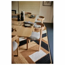 Gabrielle Paris Table à diner rectangulaire Joe Naturel Outlet