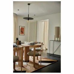 Gabrielle Paris Table à diner rectangulaire Joe Naturel Outlet