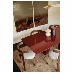 Gabrielle Paris Table à diner rectangulaire Joe | Bordeaux Best