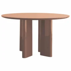 Gabrielle Paris Table à diner ronde laqué Joe | Cranberry Clearance