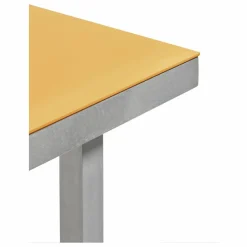 Valerie Objects Table à dîner Alu, Muller Van Severen | Jaune Clearance