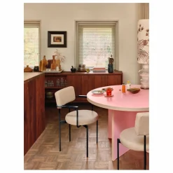 HKliving Table à dîner ronde | Rose