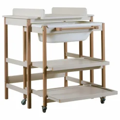 Quax Table à langer avec baignoire Smart | Argile Clearance