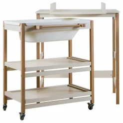 Quax Table à langer avec baignoire Smart | Argile Clearance