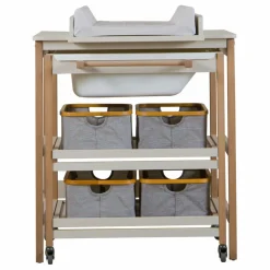 Quax Table à langer avec baignoire Smart | Argile Clearance