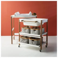 Quax Tables À Langer|Puériculture|Table à langer avec baignoire Smart |