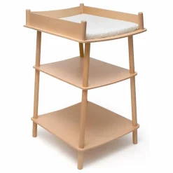 Charlie Crane Table à langer Pago avec matelas | Hêtre