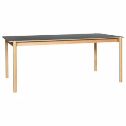 Hübsch Table à manger en chêne Oblique |