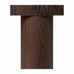 Ferm Living Table basse Post en bois FSC | Chêne fumé Discount