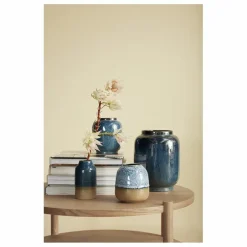 Hübsch Table basse ronde en FSC Chêne