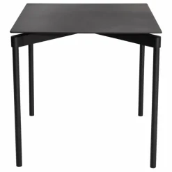 Petite friture Table carrée Fromme outdoor - 4 personnes | Noir Discount