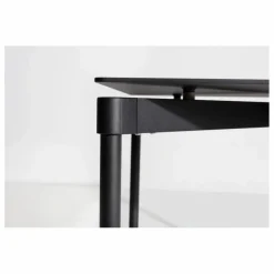 Petite friture Table carrée Fromme outdoor - 4 personnes | Noir Discount