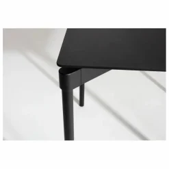 Petite friture Table carrée Fromme outdoor - 4 personnes | Noir Discount